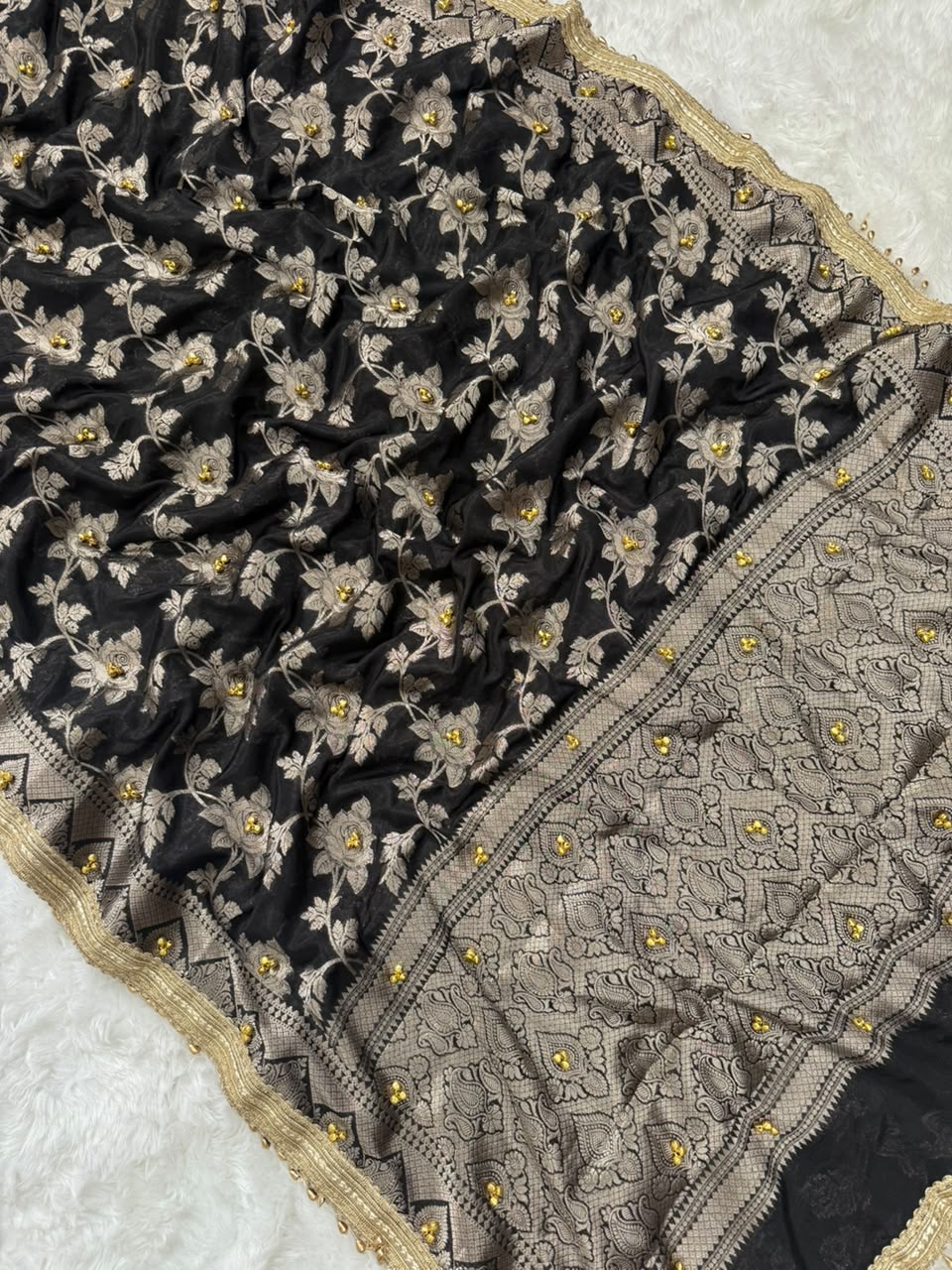 Royal Warm Silk Silver Zari Saree