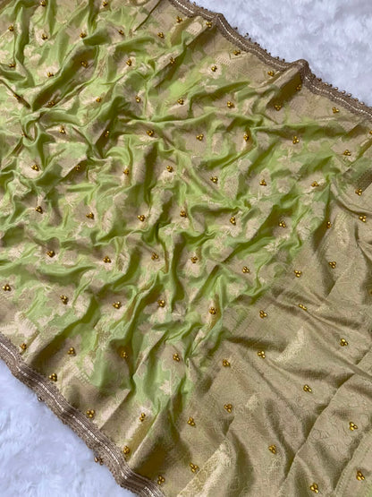 Royal Warm Silk Silver Zari Saree