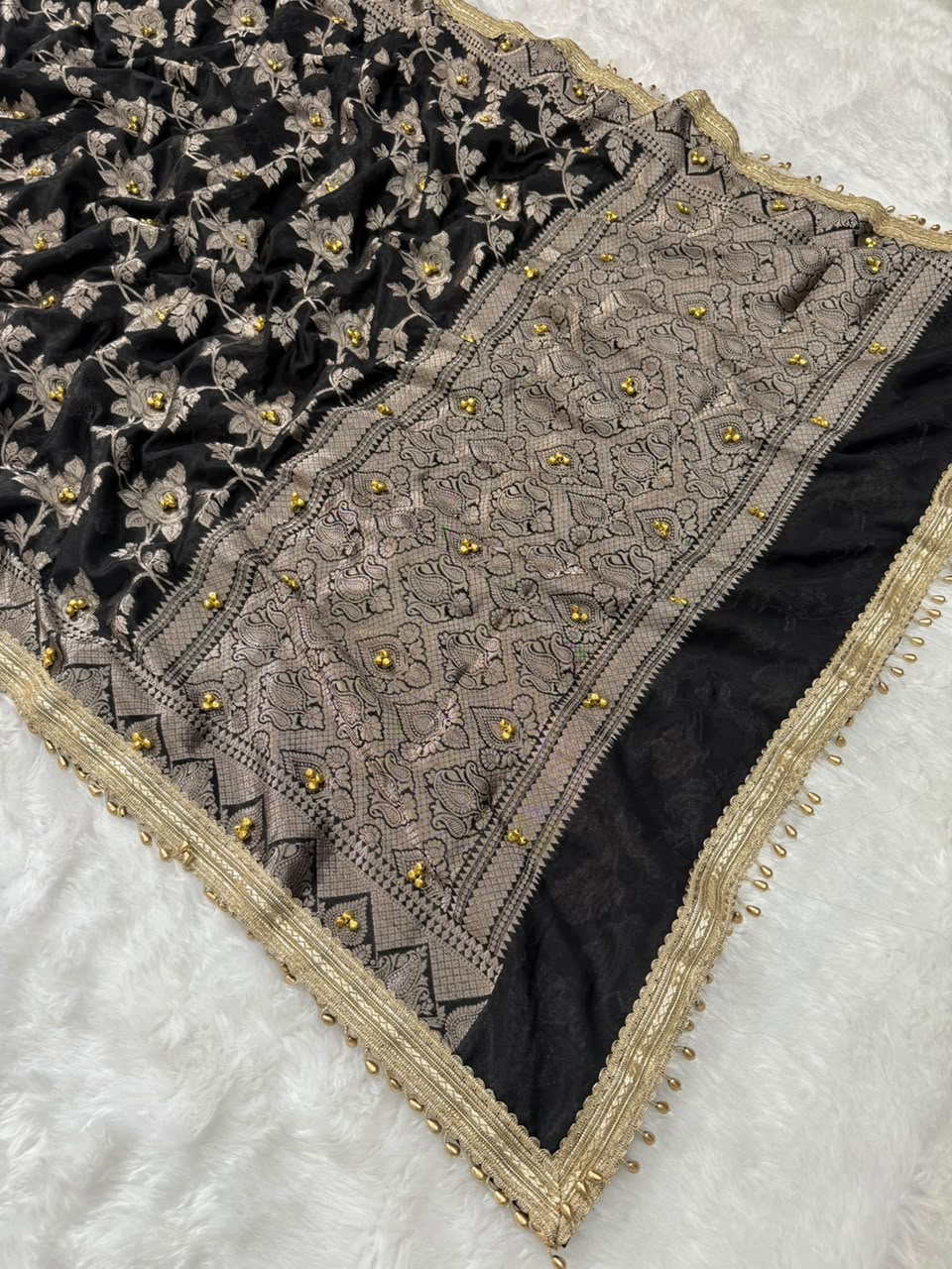 Royal Warm Silk Silver Zari Saree