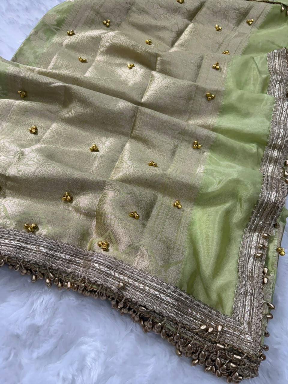 Royal Warm Silk Silver Zari Saree