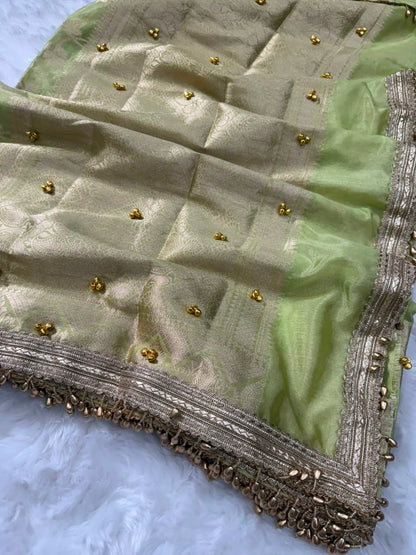 Royal Warm Silk Silver Zari Saree
