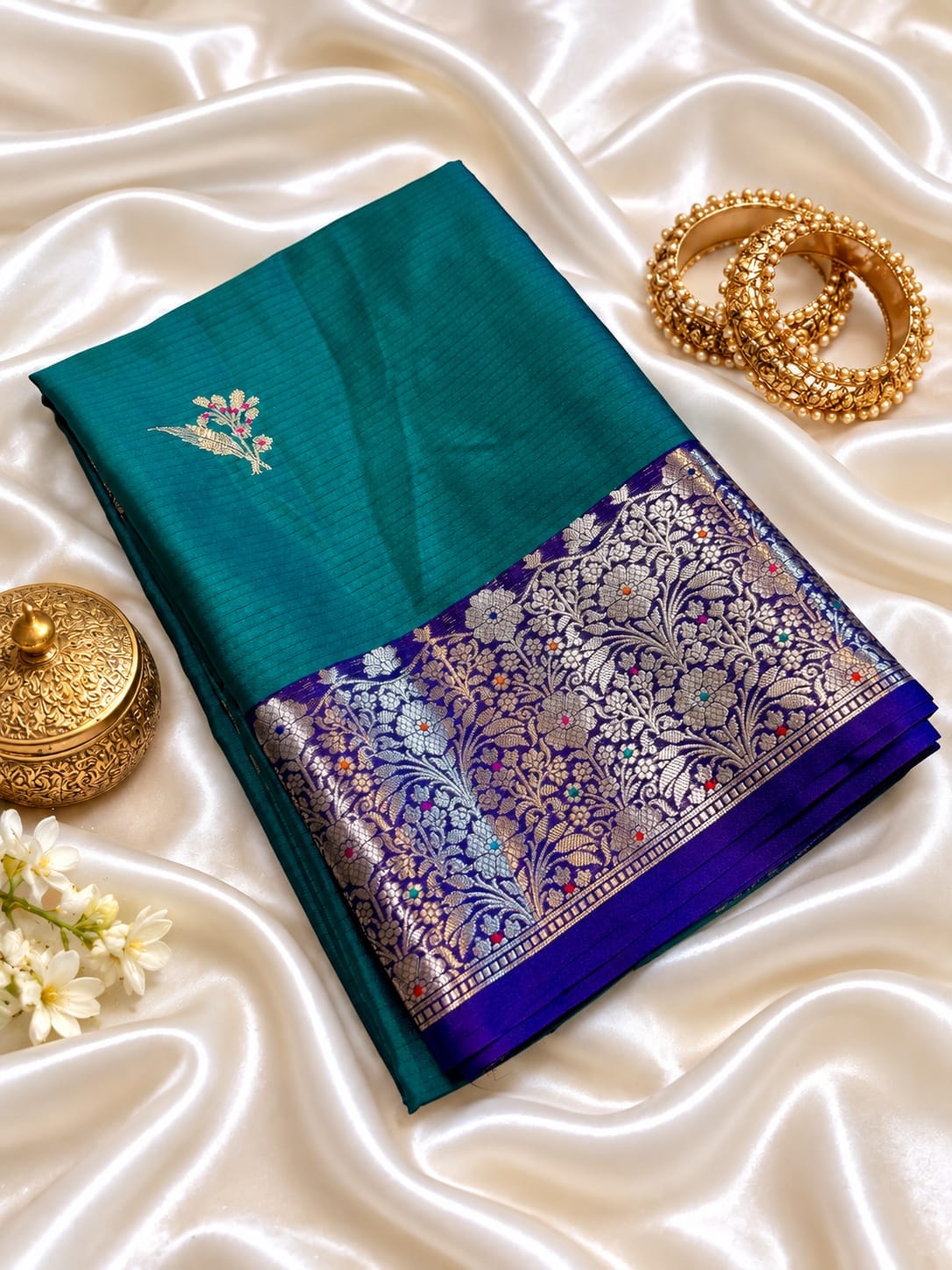 Premium Banarasi Katan Soft Silk Saree