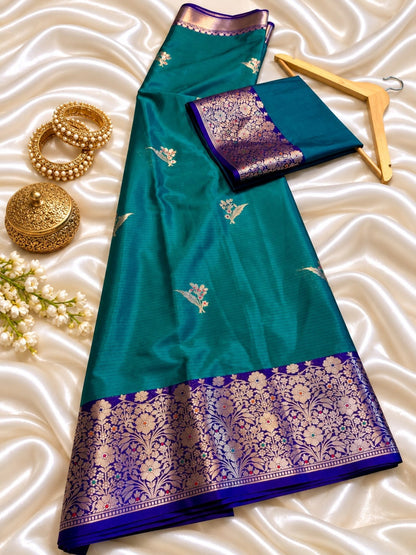 Premium Banarasi Katan Soft Silk Saree