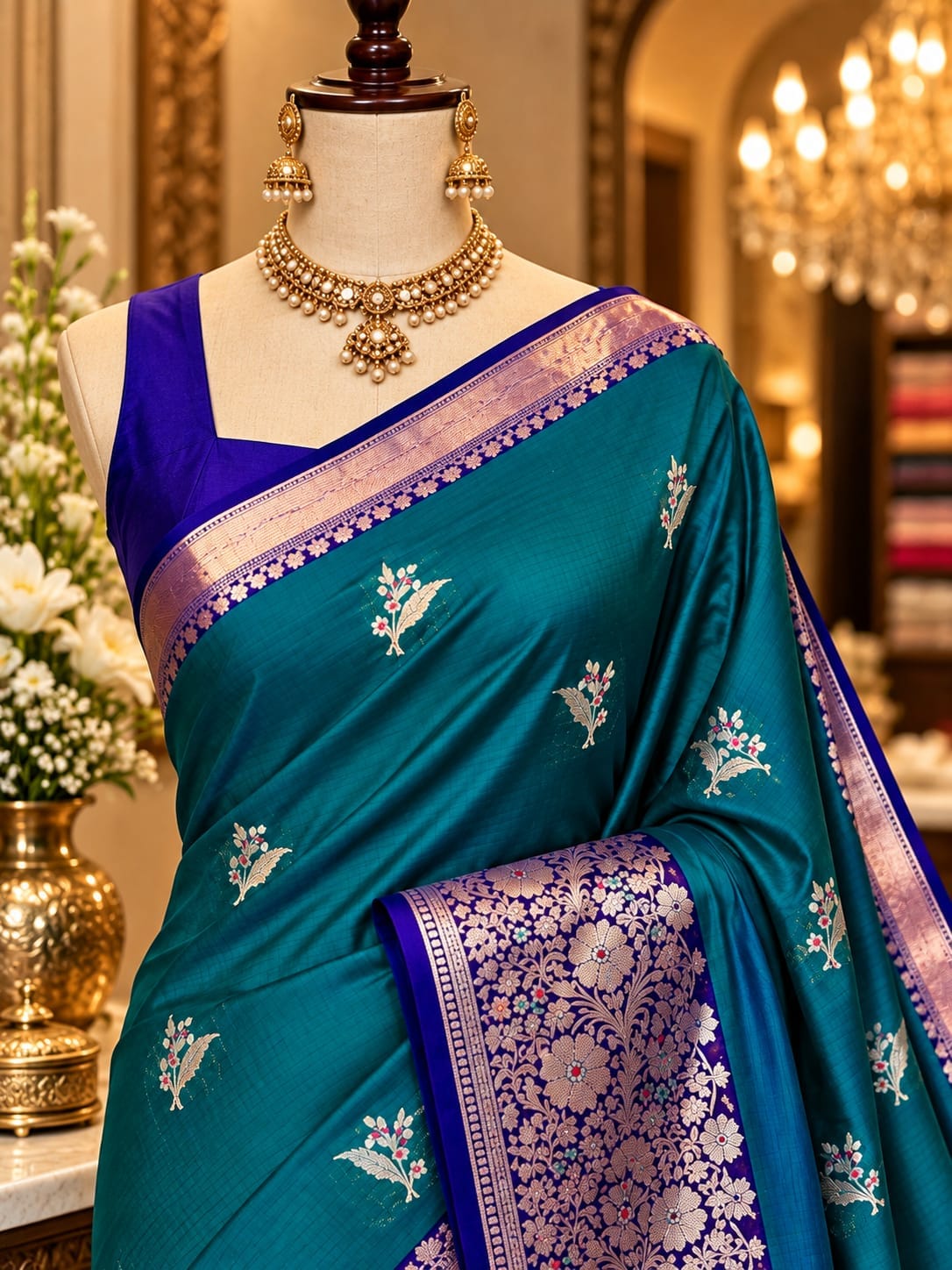 Premium Banarasi Katan Soft Silk Saree