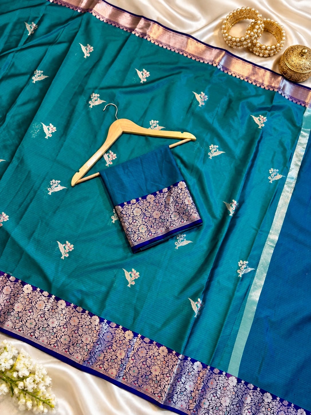 Premium Banarasi Katan Soft Silk Saree