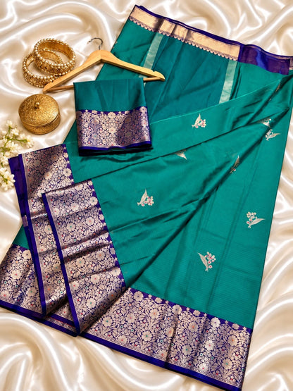 Premium Banarasi Katan Soft Silk Saree