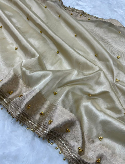 Royal Ghoongru Tissue Saree