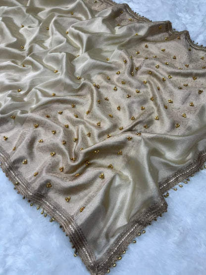 Royal Ghoongru Tissue Saree