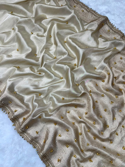 Royal Ghoongru Tissue Saree