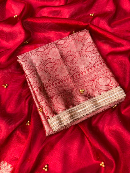 Royal Ghoongru Tissue Saree