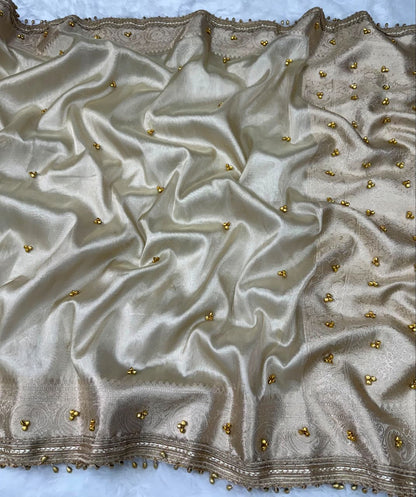 Royal Ghoongru Tissue Saree