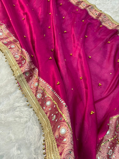 Royal Gungroo Tissue Saree