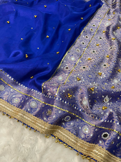 Royal Gungroo Tissue Saree