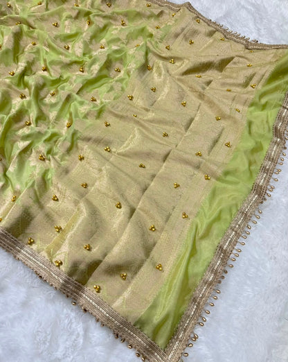 Royal Warm Silk Silver Zari Saree