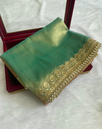 Banarasi Three-Tone Tissue Saree