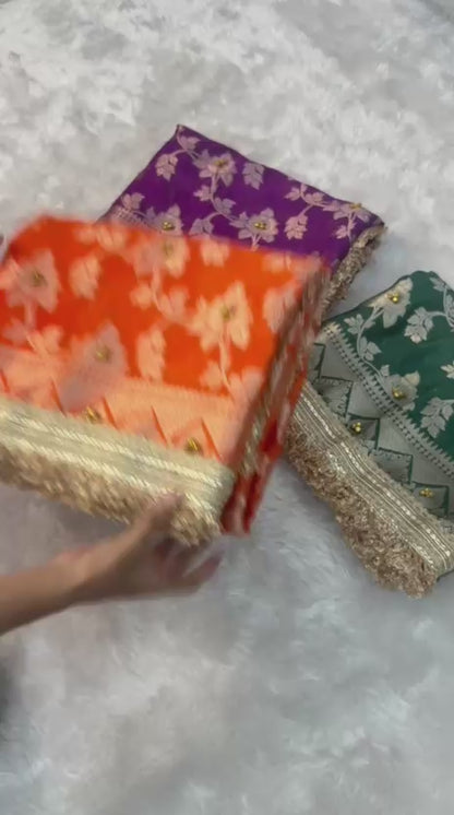 Warm Silk Ghungroo Saree